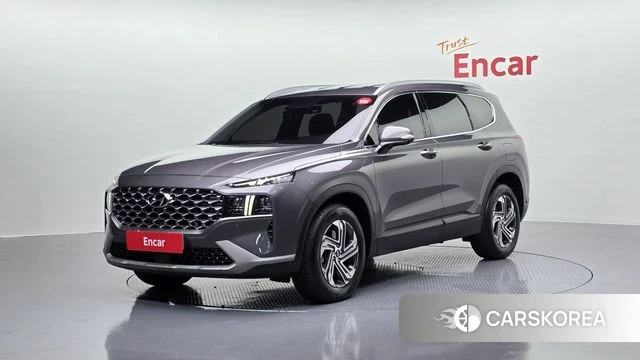 Hyundai The New Santa Fe 2022 Серый из Кореи