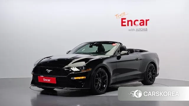 Ford Mustang 2022 Черный из Кореи