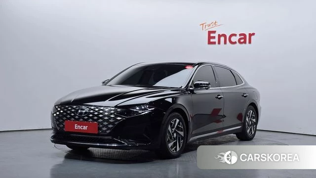 Hyundai The New Grandeur IG Hybrid 2021 Черный из Кореи