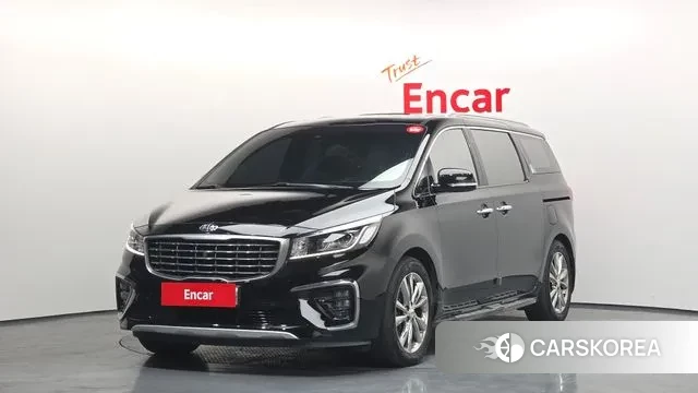 Kia The New Carnival 2019 Черный из Кореи