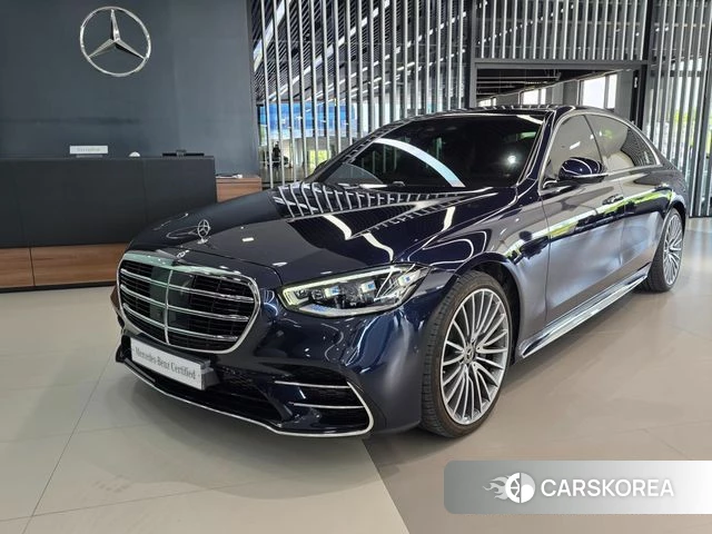 Mercedes-Benz S-Class W223 2026 Синий из Кореи