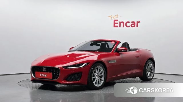 Jaguar F-TYPE 2021 Красный из Кореи
