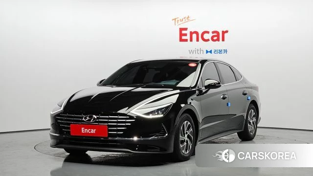 Hyundai Sonata Hybrid (DN8) 2020 Черный из Кореи