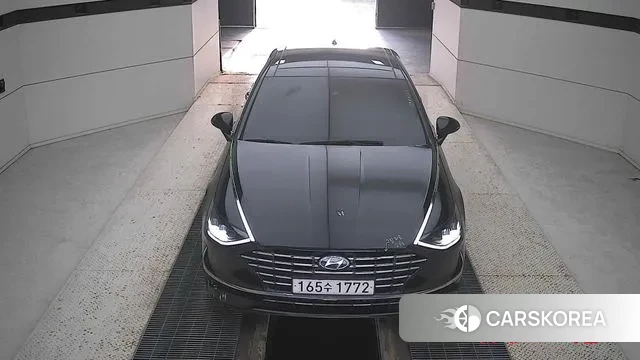 Hyundai Sonata Hybrid (DN8) 2022 Черный из Кореи