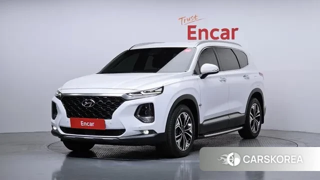 Hyundai Santa Fe TM 2018 Белый из Кореи