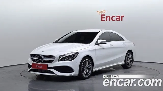 Mercedes-Benz CLA-Class C117 2018 Белый из Кореи