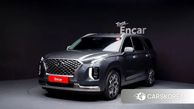 Hyundai Palisade 2021 Серый из Кореи