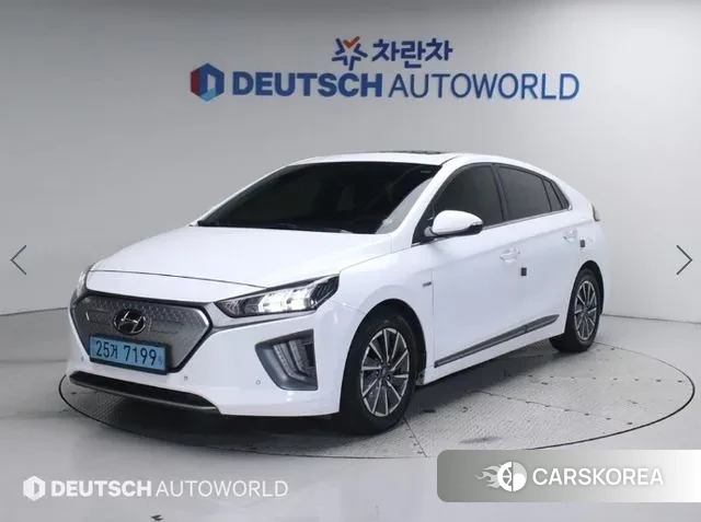 Hyundai The New Ionic Electric 2020 Белый из Кореи