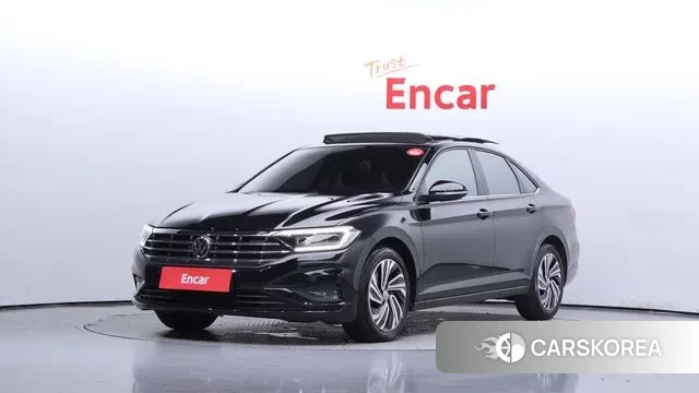 Volkswagen 7th Generation of Jetta 2020 Черный из Кореи