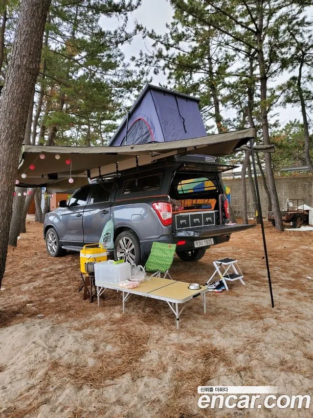 Ssangyong Rexton Sports 2020 Серый из Кореи