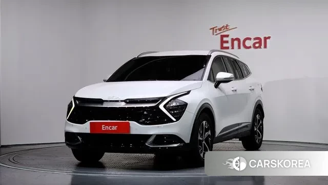 Kia Sportage 5th Generation Hybrid 2022 Белый из Кореи