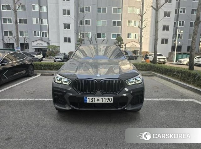 BMW X6 (G06) 2022 Серый из Кореи