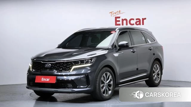 Kia Sorento 4th Generation 2021 Серый из Кореи