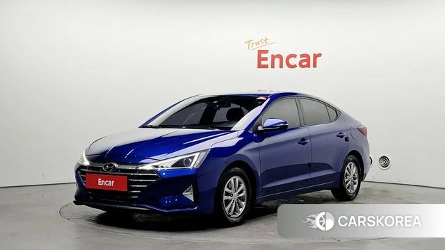 Hyundai The New Avante AD 2019 Синий из Кореи