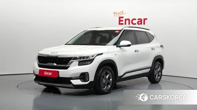 Kia Seltos 2022 Белый из Кореи