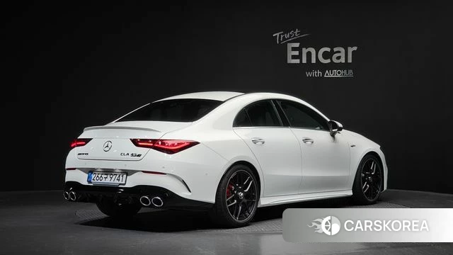 Mercedes-Benz CLA-Class C118 2025 Белый из Кореи