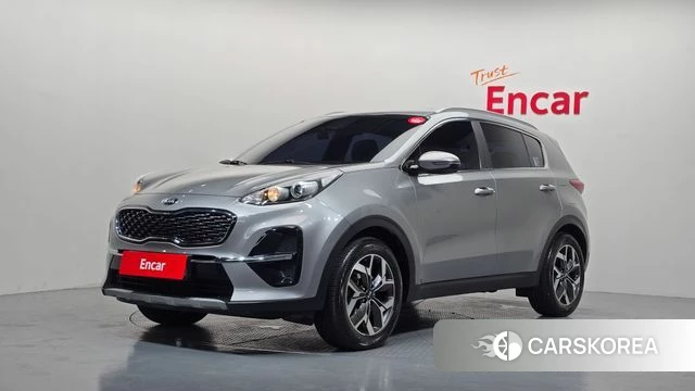 Kia Sportage The Bold 2021 Серый из Кореи