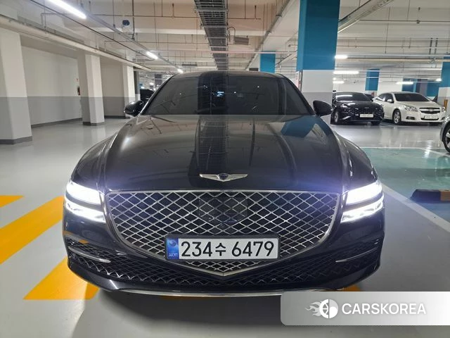 Genesis G80 (RG3) 2021 Черный из Кореи