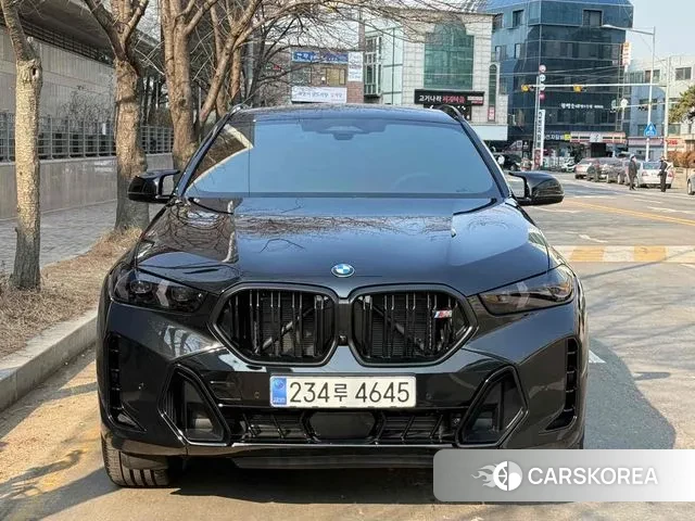 BMW X6 (G06) 2025 Черный из Кореи