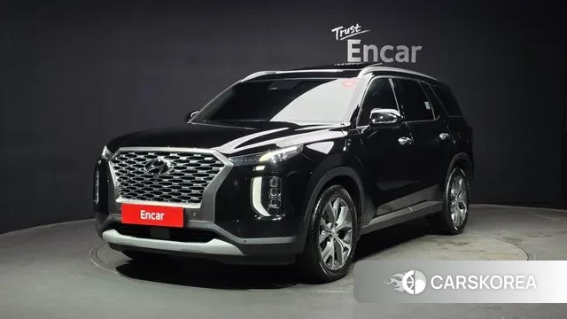 Hyundai Palisade 2021 Черный из Кореи