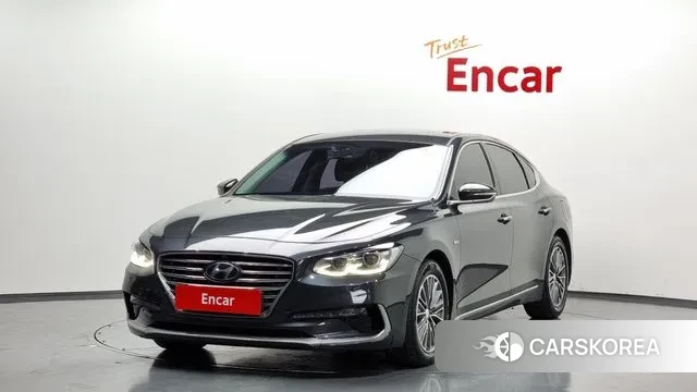 Hyundai Grandeur IG Hybrid 2018 Черный из Кореи