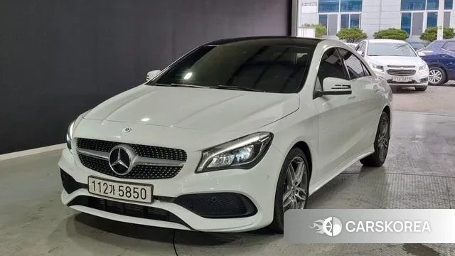 Mercedes-Benz CLA-Class C117 2018 Белый из Кореи
