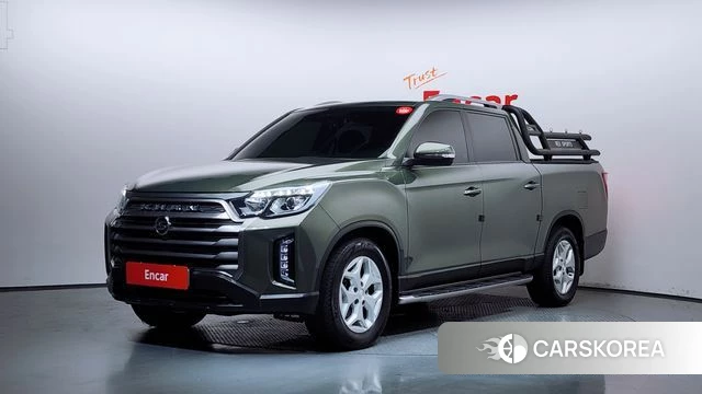 Ssangyong The New Rexton Sports Cannes 2023 Зеленый из Кореи