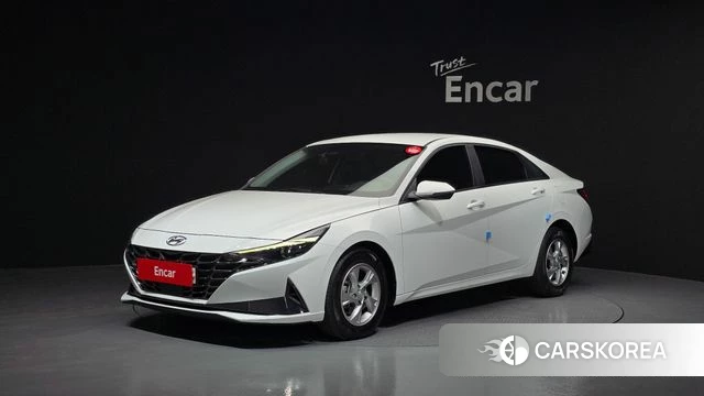 Hyundai Avante (CN7) 2020 Белый из Кореи