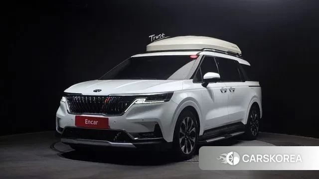 Kia Carnival 4th generation 2021 Белый из Кореи