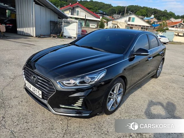 Hyundai Sonata New Rise 2018 Черный из Кореи