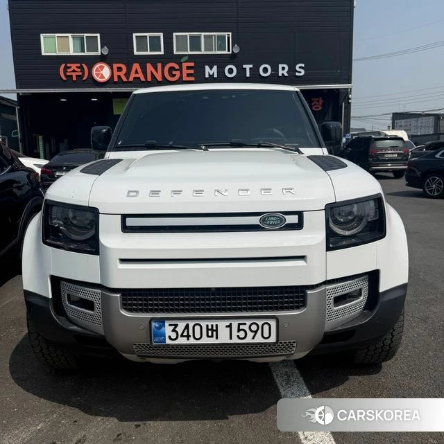 Land Rover Defender (L663) 2021 Белый из Кореи