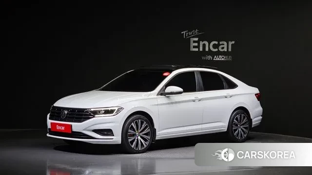 Volkswagen 7th Generation of Jetta 2020 Белый из Кореи