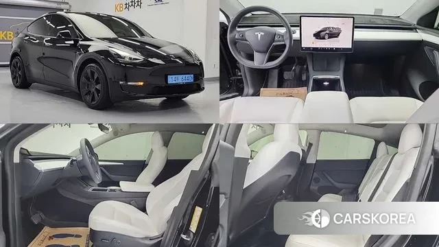 Tesla Model Y 2023 Черный из Кореи