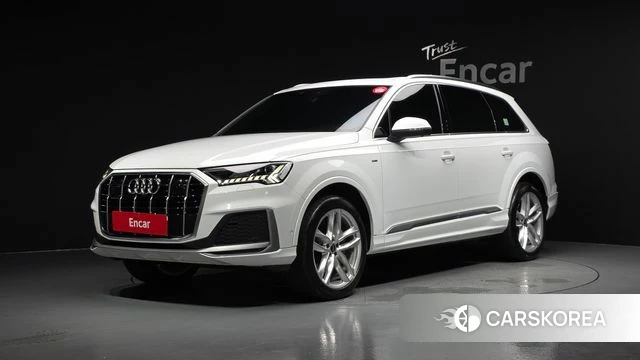 Audi Q7 (4M) 2023 Белый из Кореи
