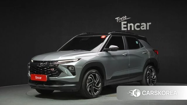 Chevrolet (GM Daewoo) The New Trail Blazer 2023 Серебристо-серый из Кореи