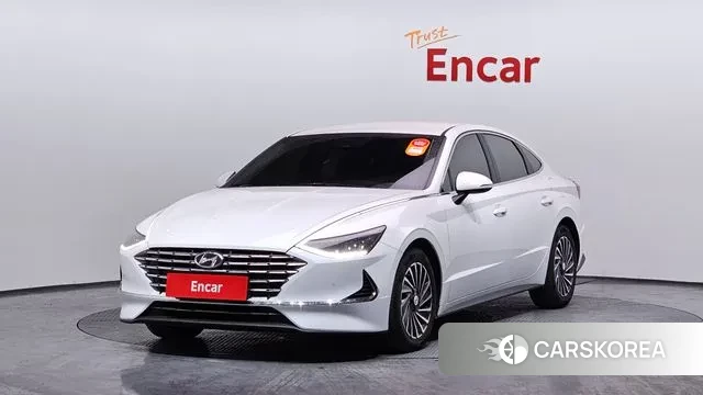 Hyundai Sonata Hybrid (DN8) 2021 Белый из Кореи