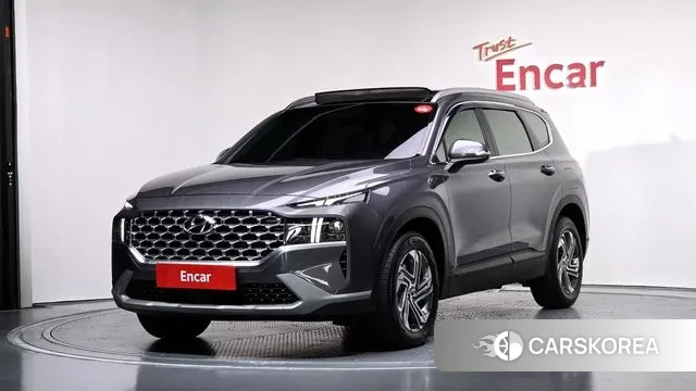 Hyundai The New Santa Fe 2020 Серый из Кореи