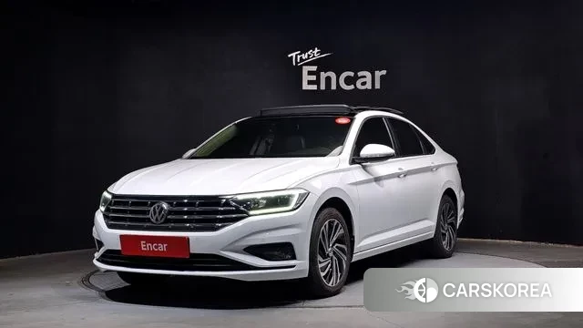 Volkswagen 7th Generation of Jetta 2020 Белый из Кореи