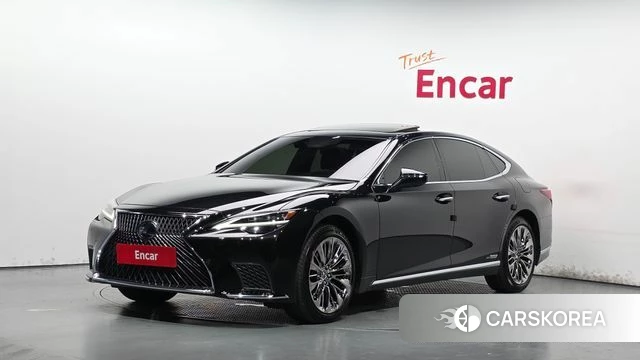 Lexus LS500h 5th generation 2021 Черный из Кореи