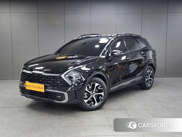 Kia Sportage 5th Generation Hybrid 2022 Черный из Кореи