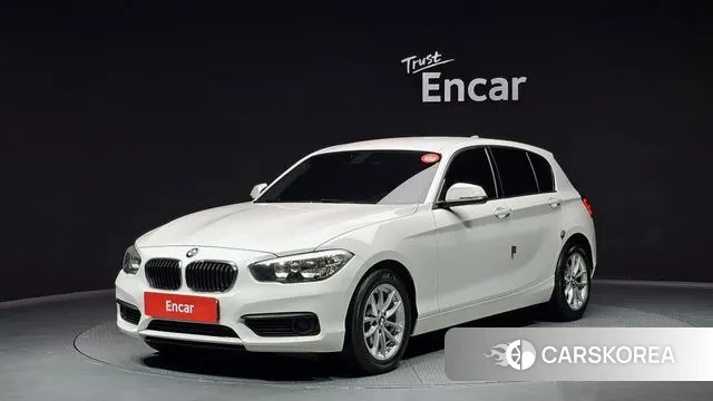 BMW 1 Series (F20) 2018 Белый из Кореи