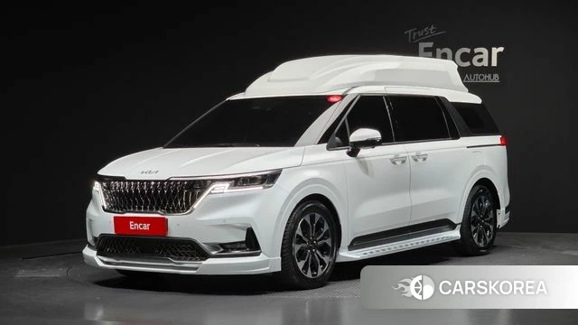 Kia Carnival 4th generation 2023 Белый из Кореи