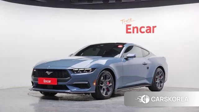 Ford Mustang 7th Generation 2024 Светло-серебряный цвет из Кореи