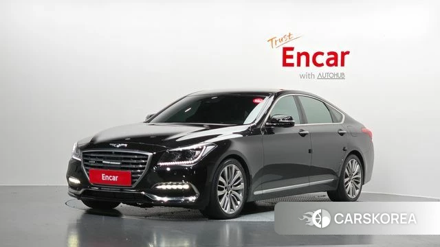 Genesis G80 2018 Черный из Кореи