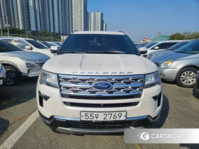 Ford Explorer 2018 Белый из Кореи