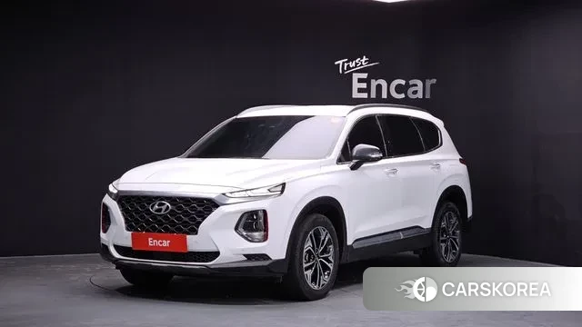 Hyundai Santa Fe TM 2019 Белый из Кореи