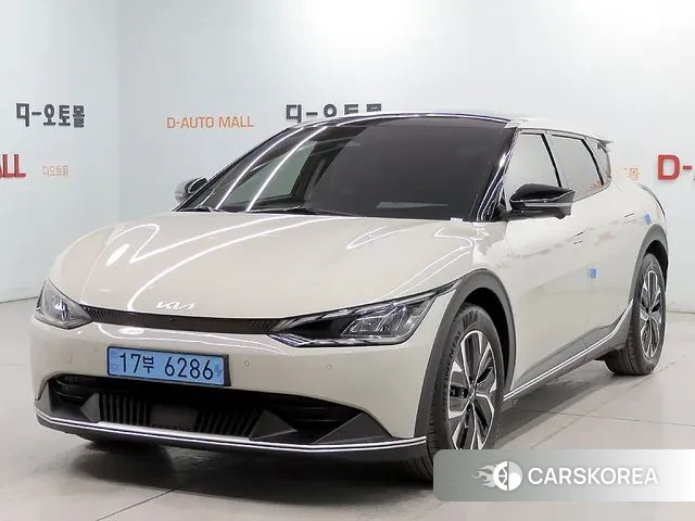 Kia EV6 2022 Жемчужный цвет из Кореи