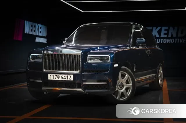 Rolls-Royce Cullinan 2022 Синий из Кореи