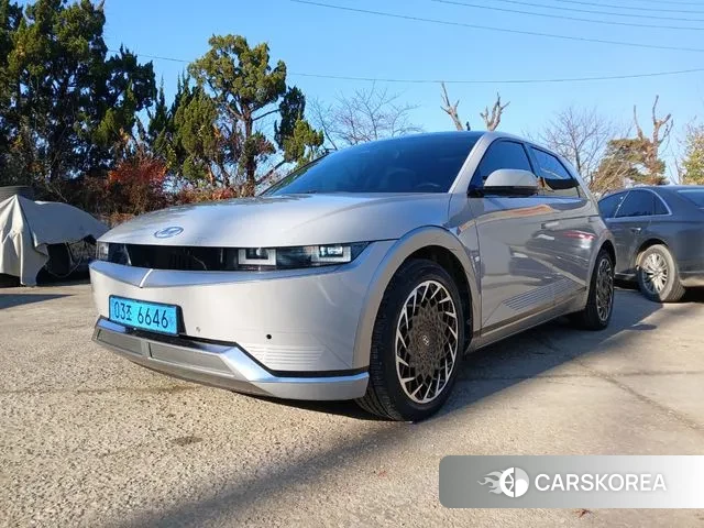 Hyundai Ionic 5 2021 Серебряный из Кореи