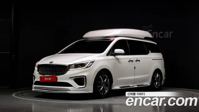Kia The New Carnival 2018 Белый из Кореи